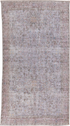 Vintage Overdyed Area Rug (3' x 7')